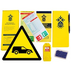 Caledonia Signs Weekly Car & Van Check Book Kit Pack