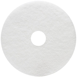 CleanWorks ProEco Premium Floor Pad White 16"  (Case 5)
