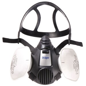 Drager X-plore 3500 Half Mask Respirator Large Mask only