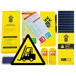 Caledonia Signs Daily Forklift Check Book Kit Pack