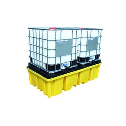 CleanWorks Double IBC Spill Pallet