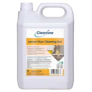 Cleanline Lemon Floor Cleaning Gel 5L