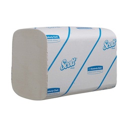 6617 Scott Essential Folded Hand Towel White (Case 5100)