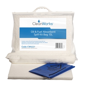 CleanWorks Oil Only Spill Response Kit 15 Litre