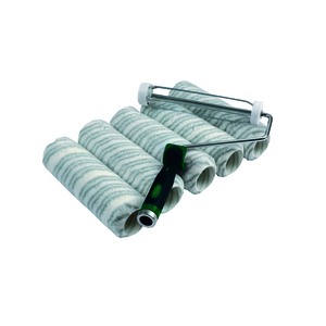 Paint Roller Frame And Sleeves Pack 6 Pieces