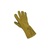 GLO15YRP Gauntlet Reinforced Palm Glove Yellow / Black