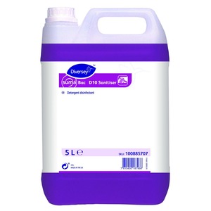 Suma Bac D10 Detergent Disinfectant/Sanitiser 5 Litre